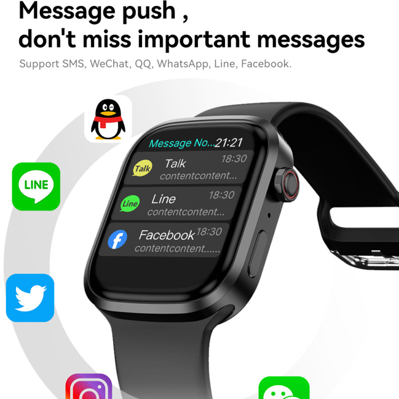 Montre connectée intelligente NFC multifonctionnelle - 2